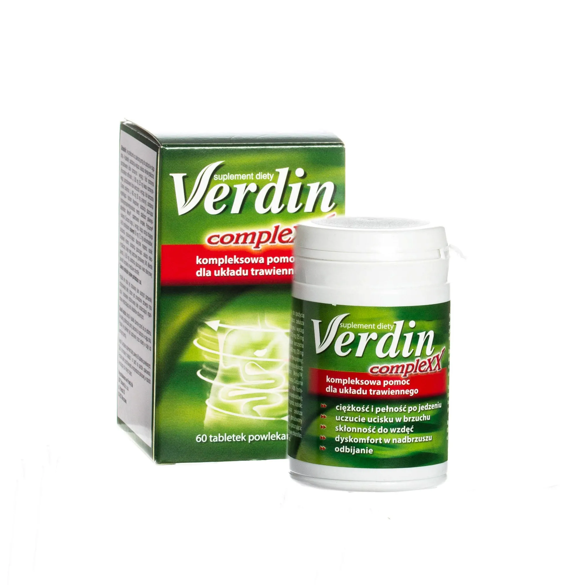 Verdin Complexx - suplement diety wspomagający pracę układu odpornościowego, 60 tabletek powlekanych. 
