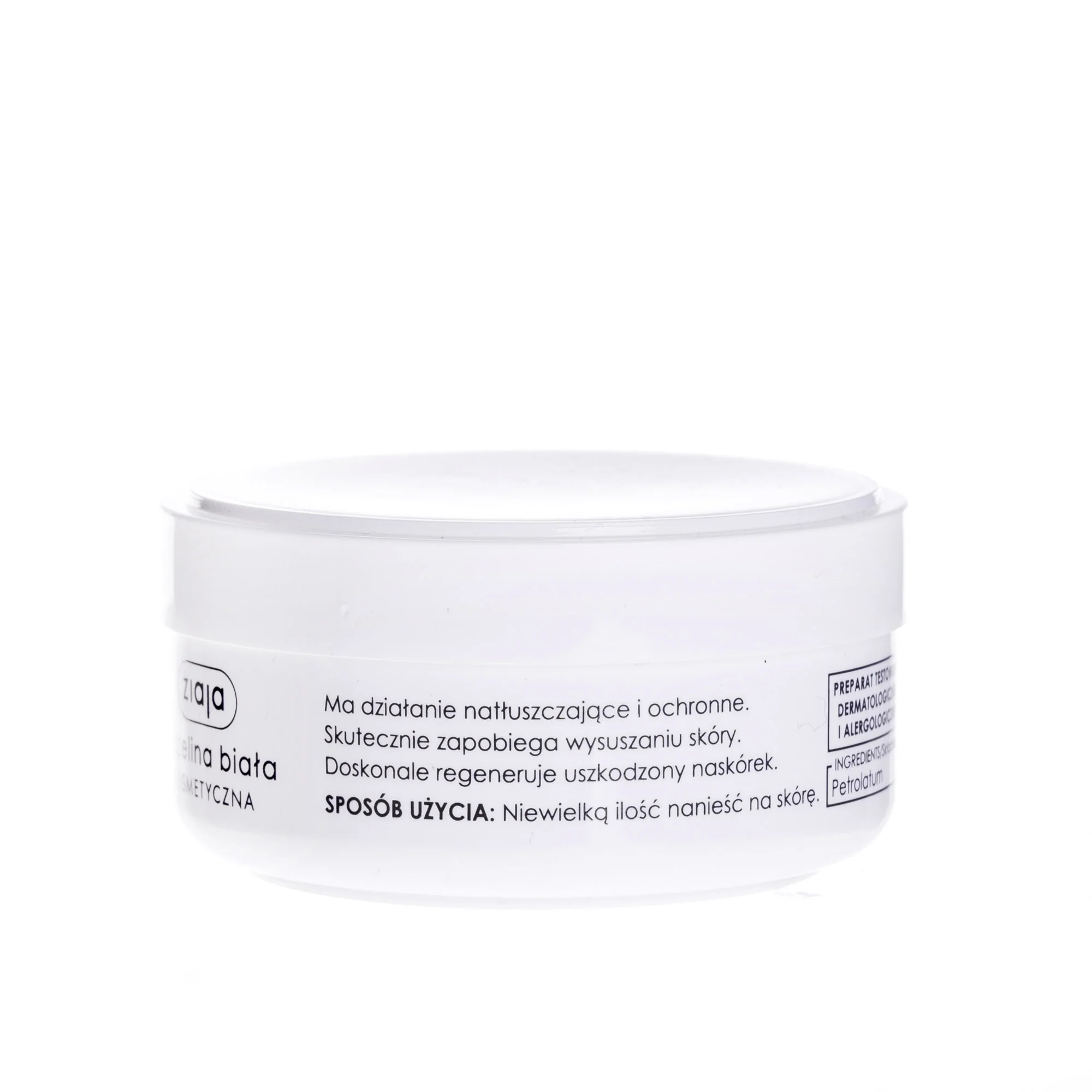 Ziaja wazelina biała kosmetyczna, 30 ml
