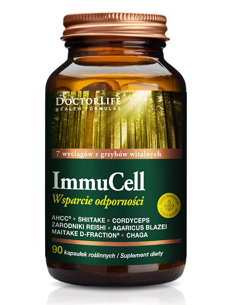 Doctor Life ImmuCELL Defense 630 mg suplement diety, 90 kapsułek