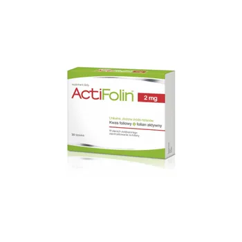 Actifolin, 2mg, suplement diety, 30 tabletek powlekanych 