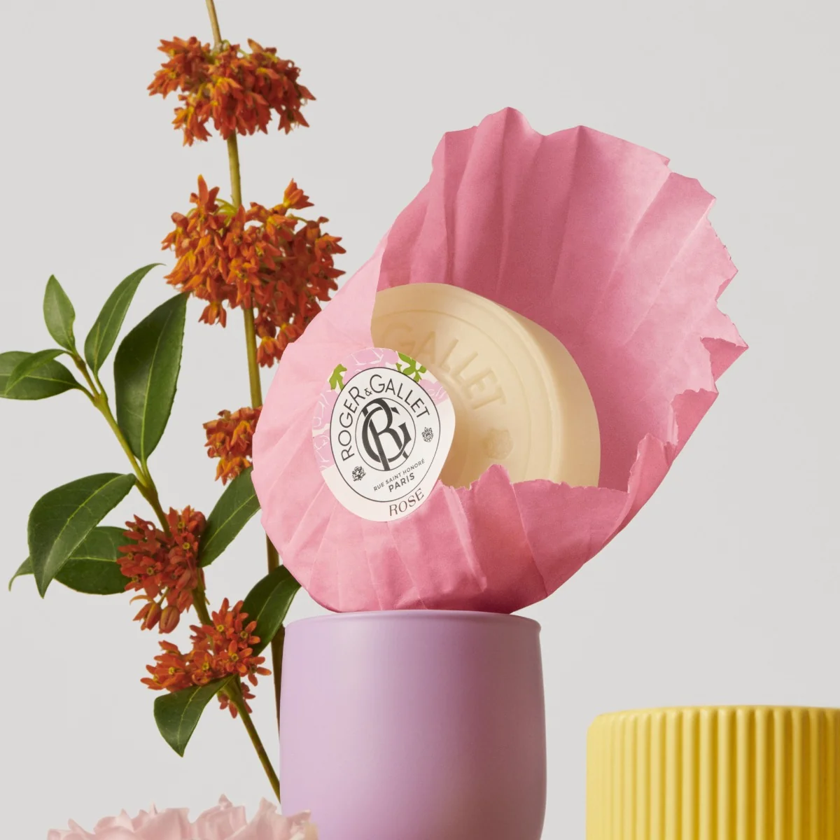 Roger & Gallet Rose mydło, 100 g