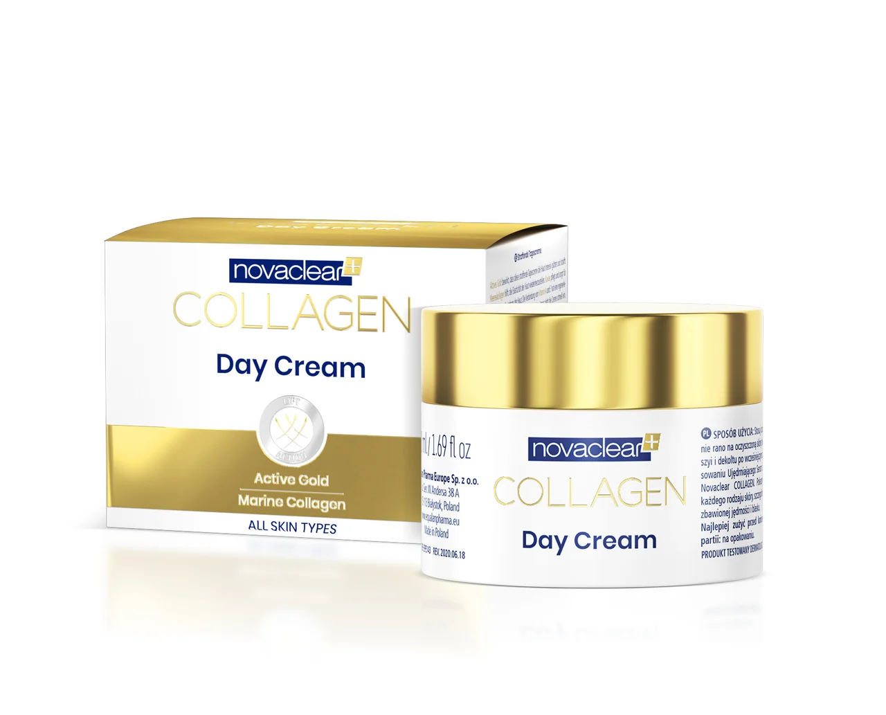 Novaclear Collagen ujędrniający krem na dzień, 50 ml