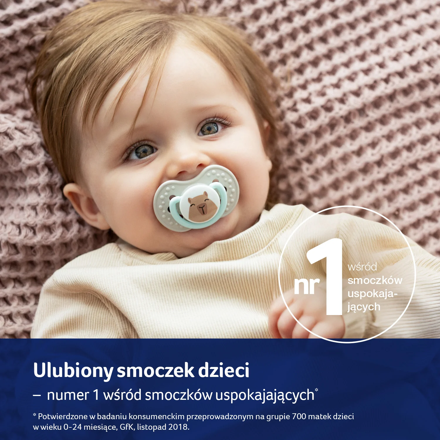 Lovi CapiChill Boy smoczek silikonowy dynamiczny 0-6 m, 2 sztuki