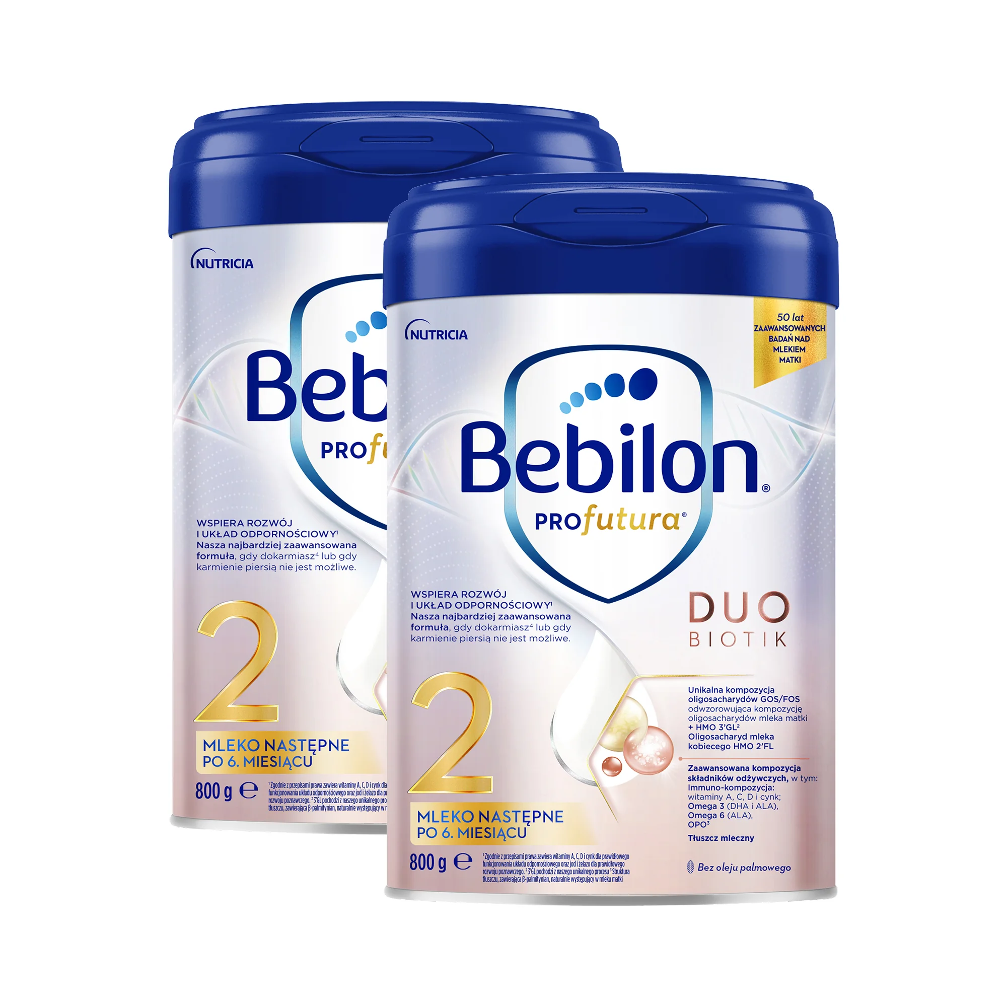 Bebilon Profutura DuoBiotik 2 800g mleko następne po 6. miesiącu, 2 x  800 g