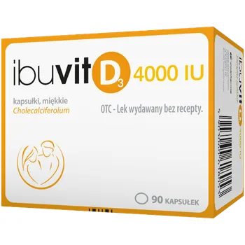 Ibuvit D3 4000 IU, 90 kapsułek 