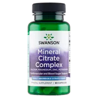 Swanson Multi Mineral Citrate Complex, suplement diety, 60 kapsułek