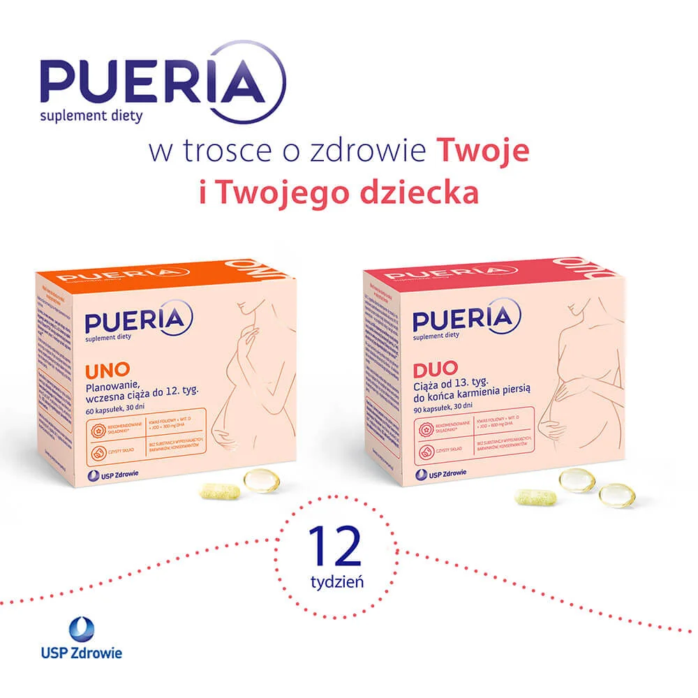 Pueria Uno suplement diety, 60 kapsułek