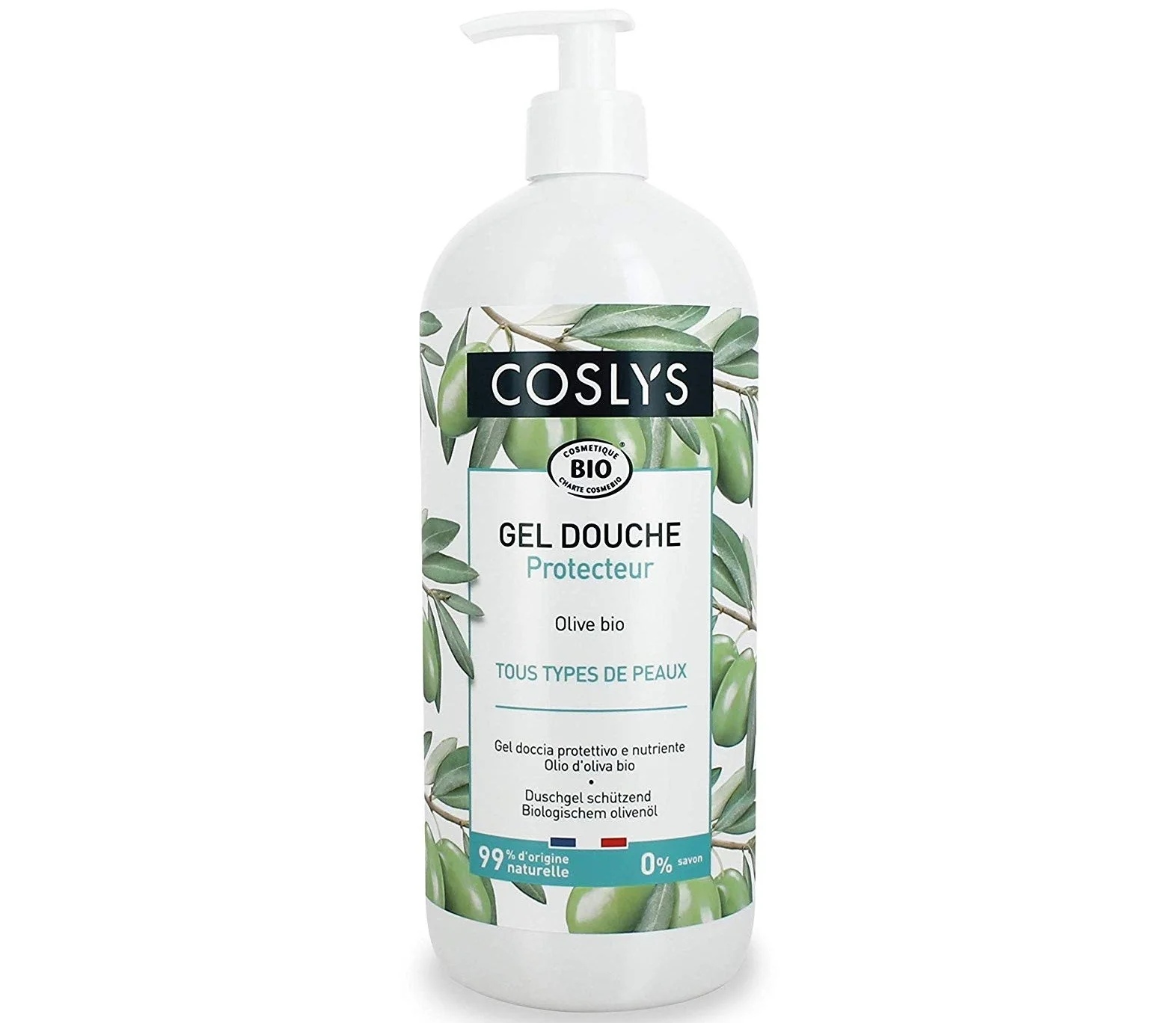 Coslys żel pod prysznic z oliwą z oliwek, 1000 ml