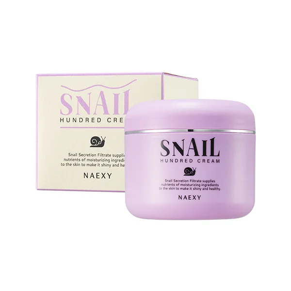 Naexy Snail Hundred regenerujący krem do twarzy, 100 g