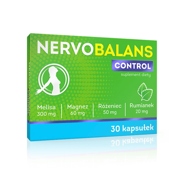 Nervobalans Control suplement diety, 30 kapsułek