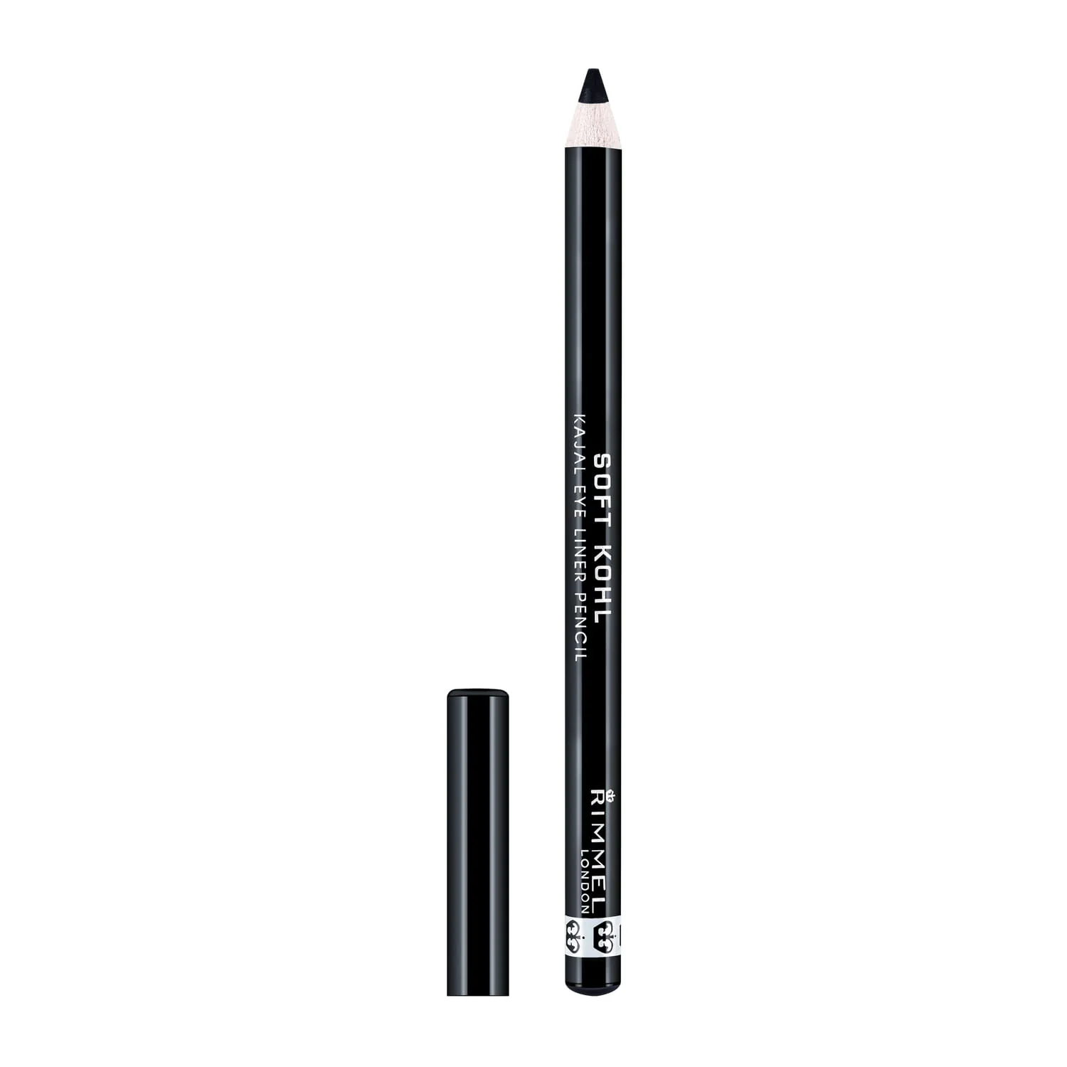 Rimmel Soft Kohl Kajal kredka do oczu trwała 061 jet black, 1 szt.