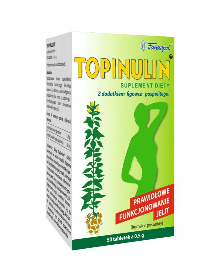 Topinulin, suplement diety, 50 tabletek