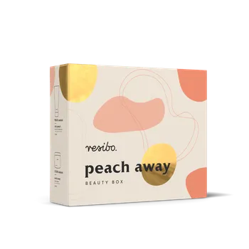 Resibo Peach Away zestaw do oczyszczania twarzy i demakijażu, 125 ml + 100 ml 