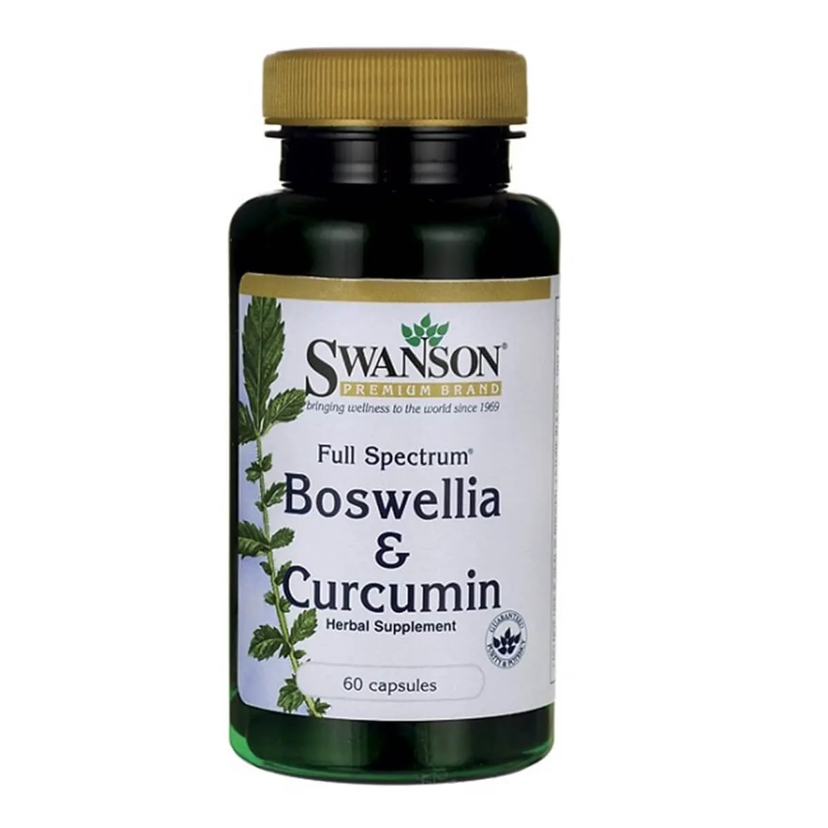 Swanson Full Spectrum Boswellia Curcumin, suplement diety, 60 kapsułek