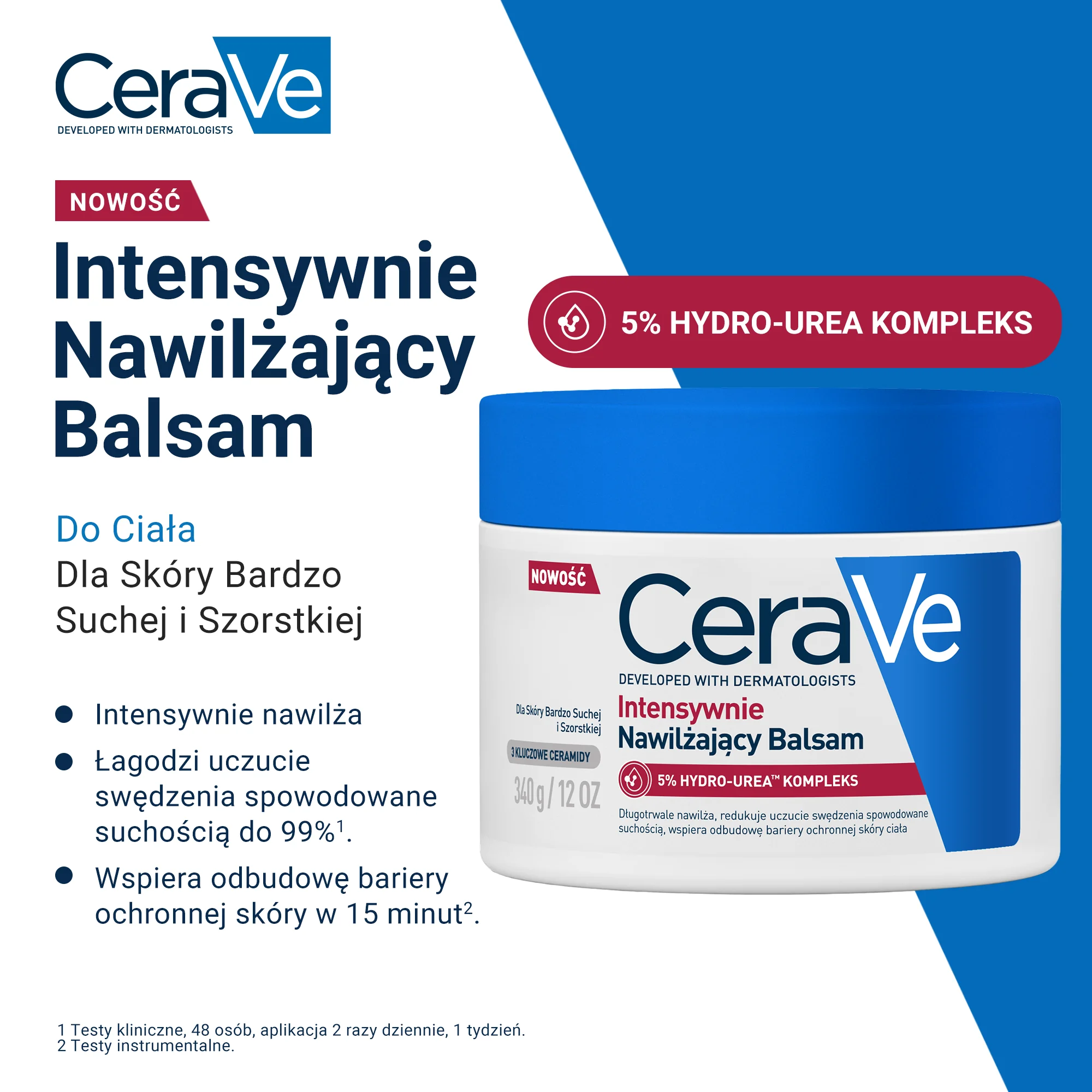 CeraVe intensywnie nawilżający balsam, 340 g