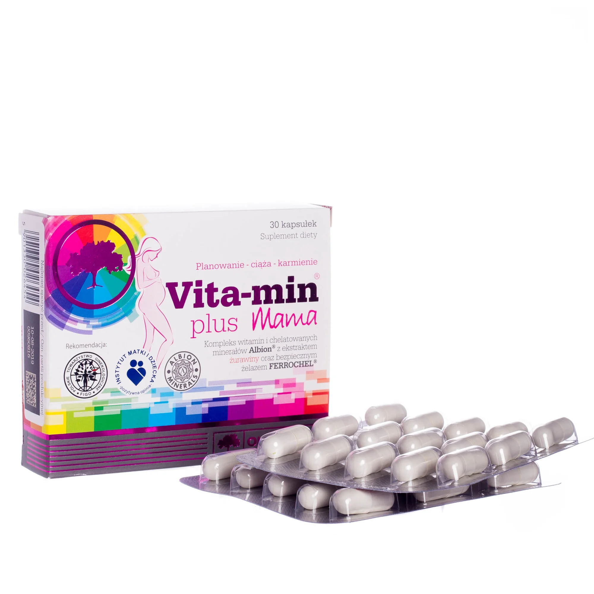 Olimp Vita-min Plus Mama suplement diety, 30 kapsułek