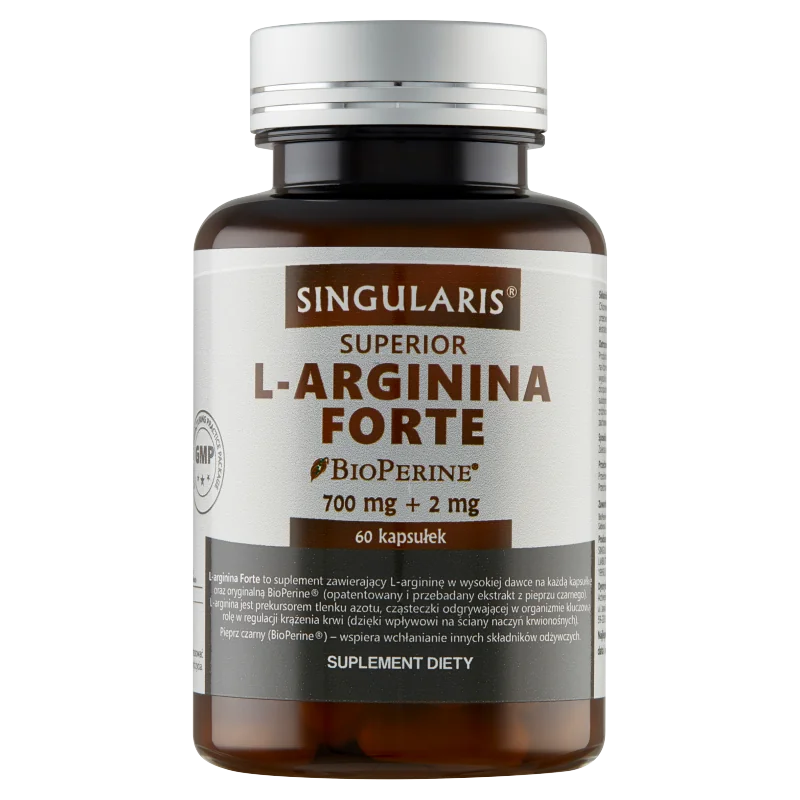 Singularis Superior L-arginina Forte 60 kapsułek