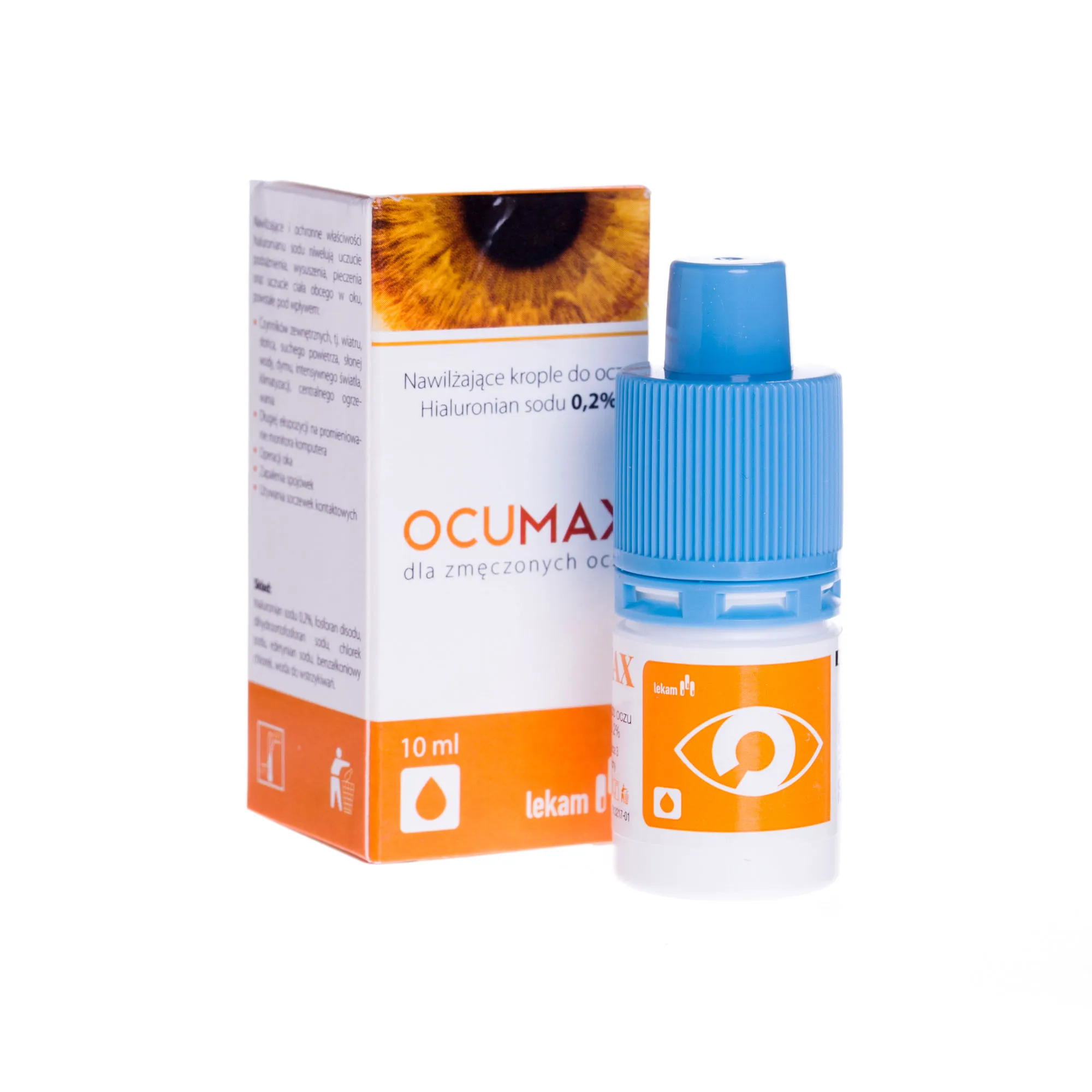 Ocumax dla zmęczonych oczu, 10 ml