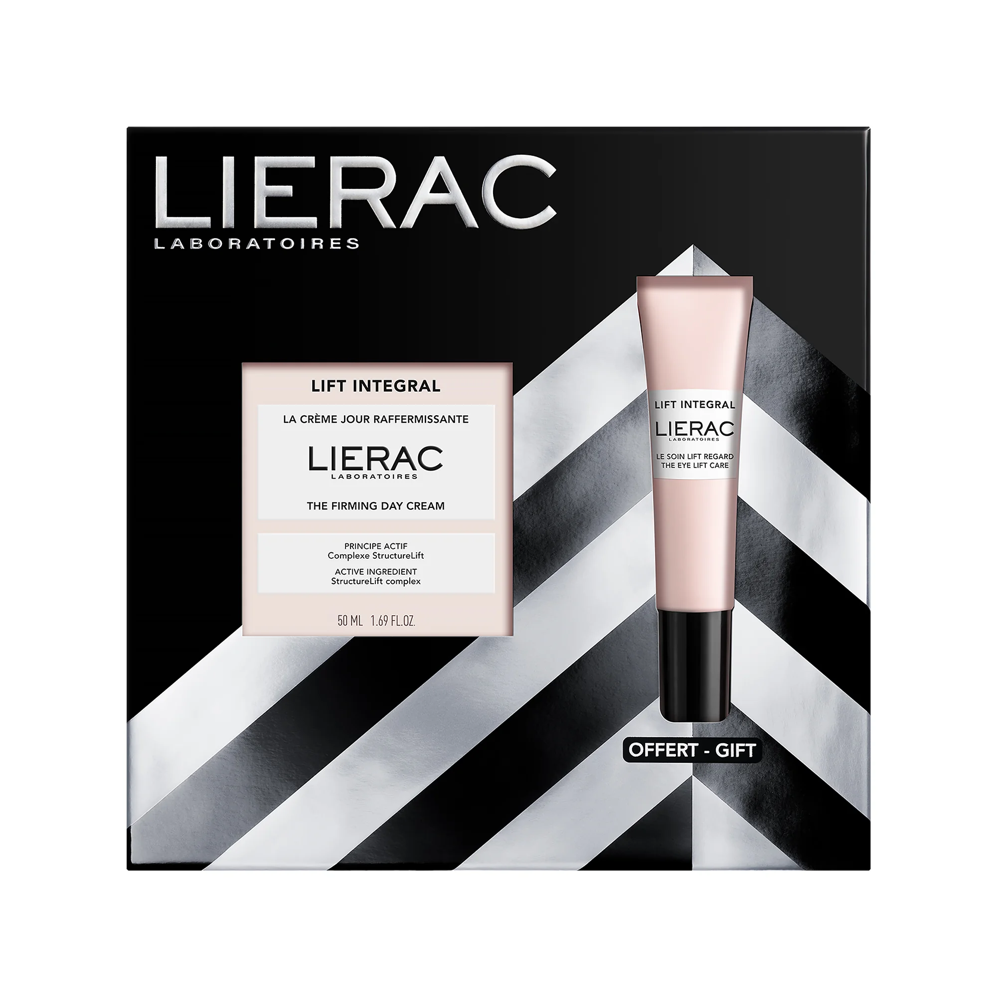 Lierac Lift Integral Zestaw krem na dzień, 50 ml + liftingujący krem pod oczy, 15 ml