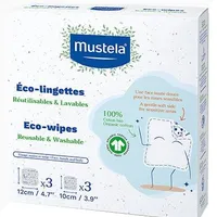 Mustela Eco-chusteczki wielokrotnego użytku, 6 szt.