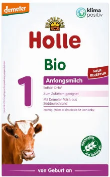 Holle mleko początkowe 1 BIO dla niemowląt (od urodzenia)