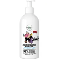 4organic Kajko i Kokosz naturalny żel i szampon dla wrażliwej, alergicznej, atopowej skóry 2w1 „Cudowny lek”, 300 ml