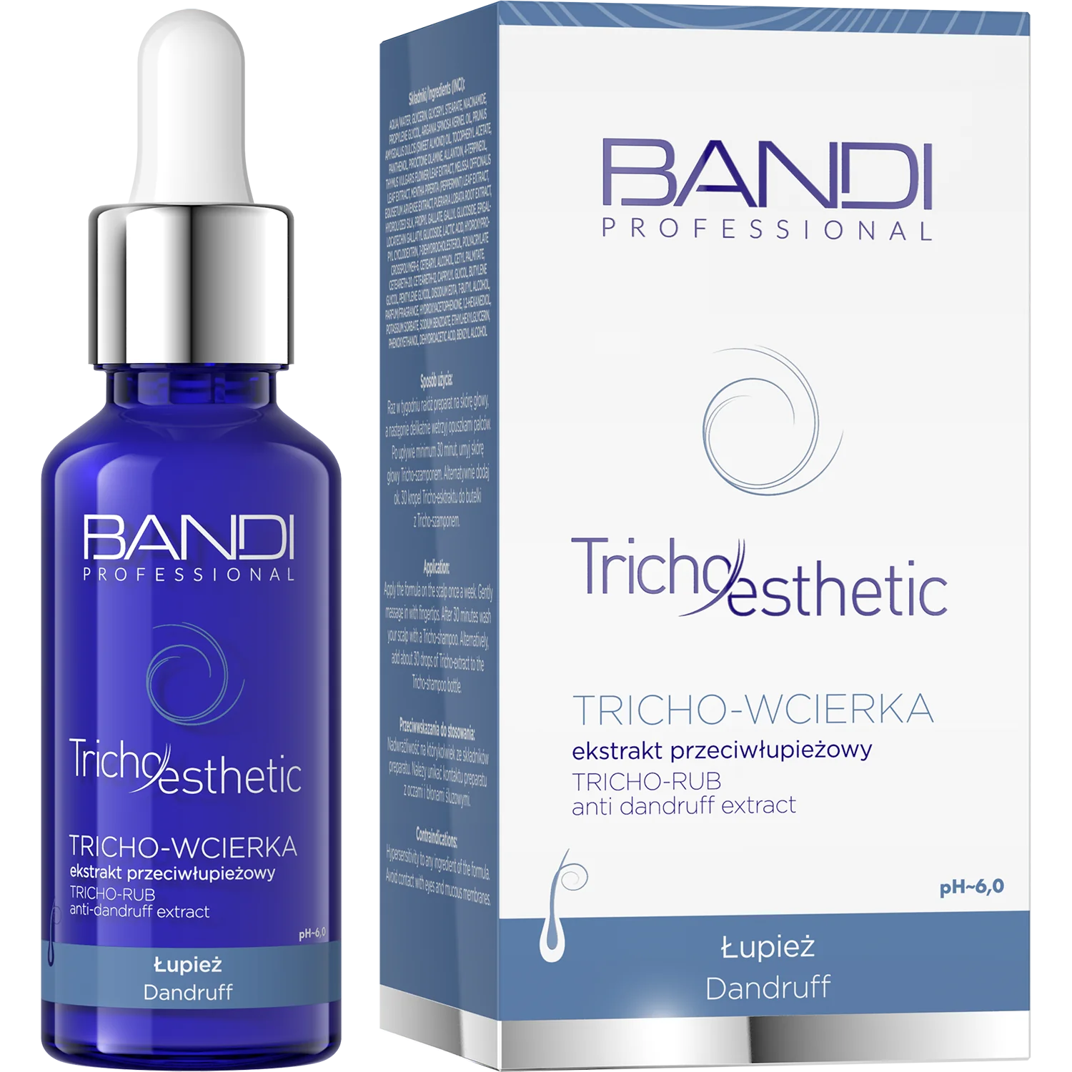BANDI Tricho Esthetic tricho-wcierka ekstrakt przeciwłupieżowy, 30 ml