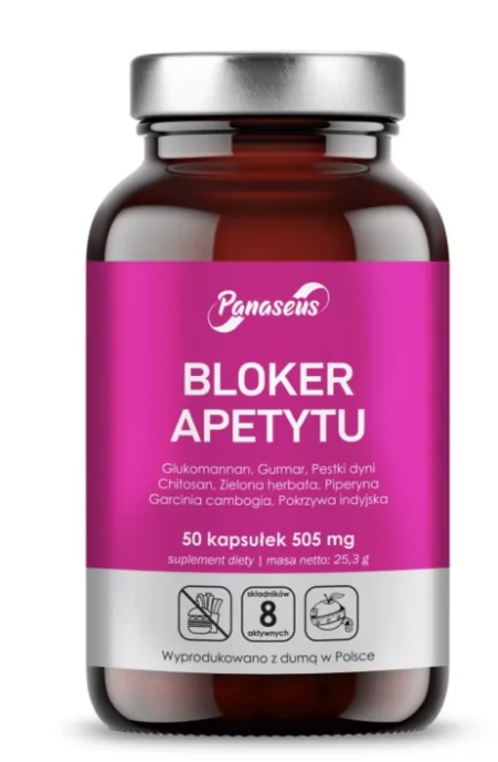 Panaseus Bloker Apetytu 50 kapsułek