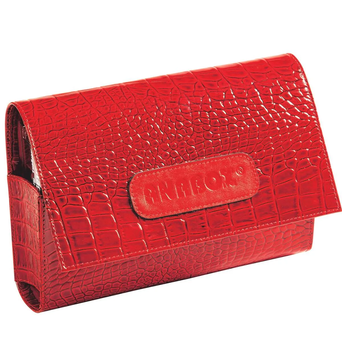 Anabox, kasetka tygodniowa De Lux Czerwony lakier, 1 sztuka