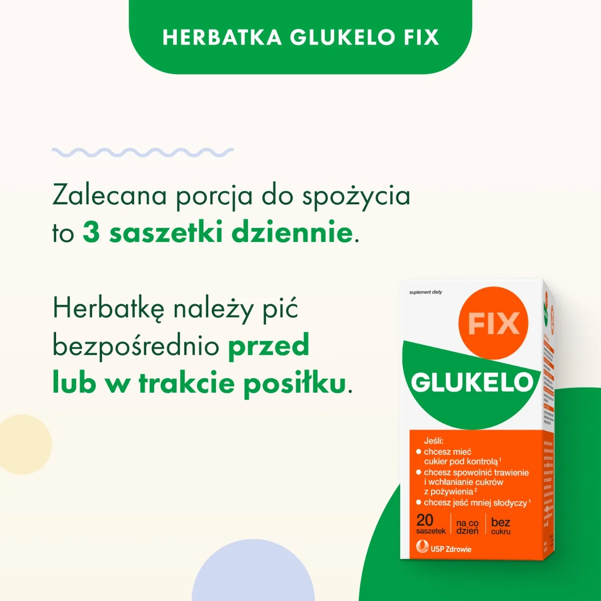 Glukelo Fix 20 saszetek