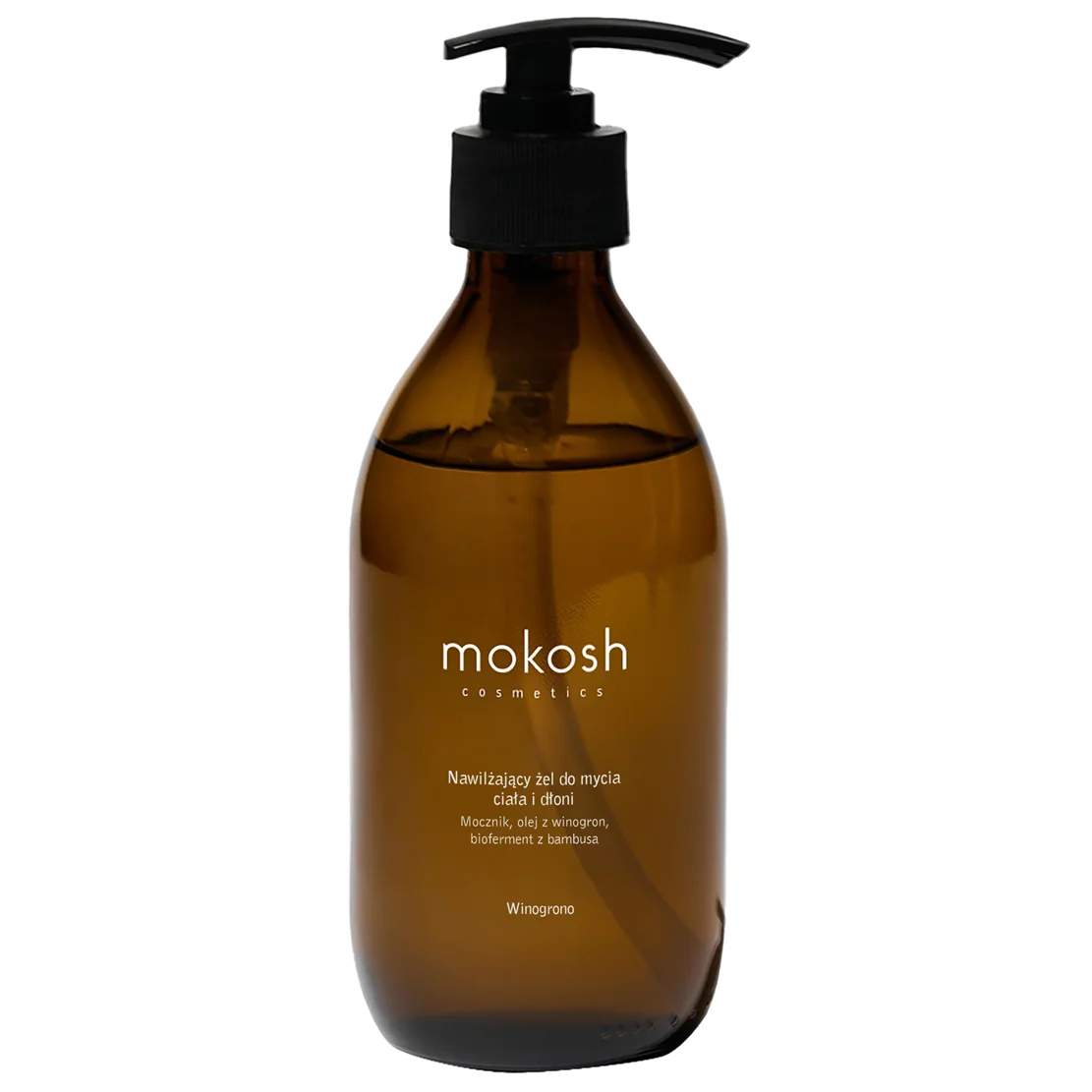 Mokosh nawilżający żel do mycia ciała winogrono, 300 ml