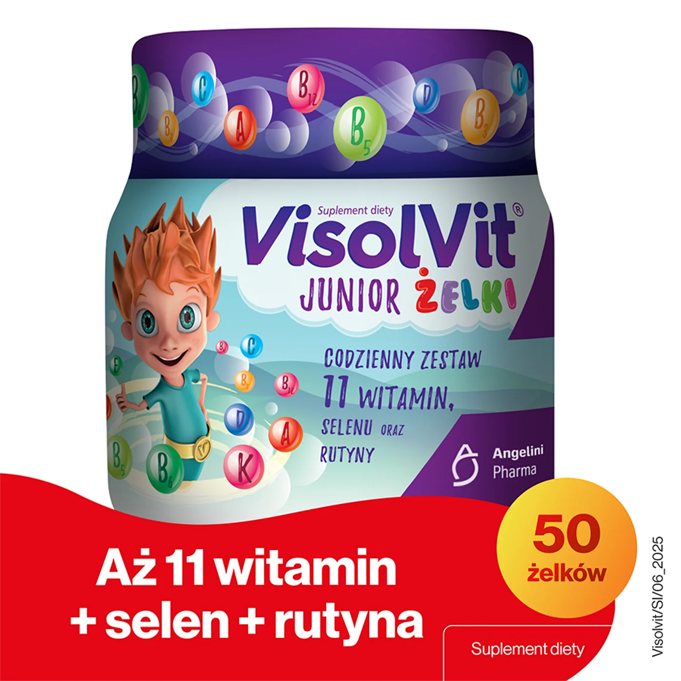VisolVit Junior 50 żelków