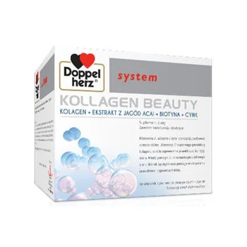 Doppelherz System Kollagen Beauty, 30 ampułek x 20 ml