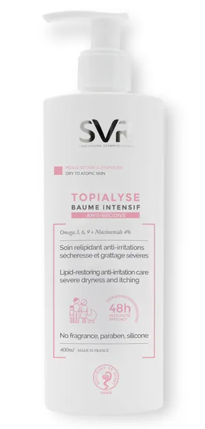 SVR Topialyse Baume, balsam intensywnie regenerujący, 400 ml 