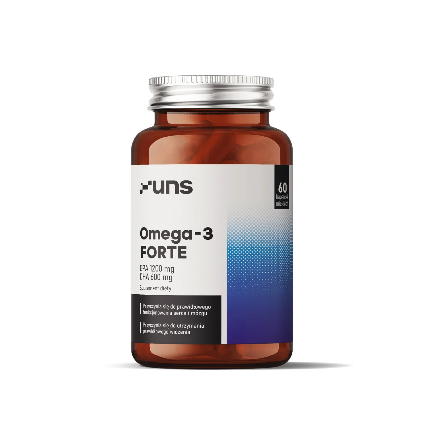 UNS Omega-3 Forte 60 kapsułek miękkich