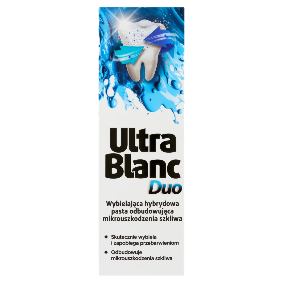 UltraBlanc Duo wybielająca hybrydowa pasta do zębów odbudowująca mikrouszkodzenia szkliwa, 75 ml