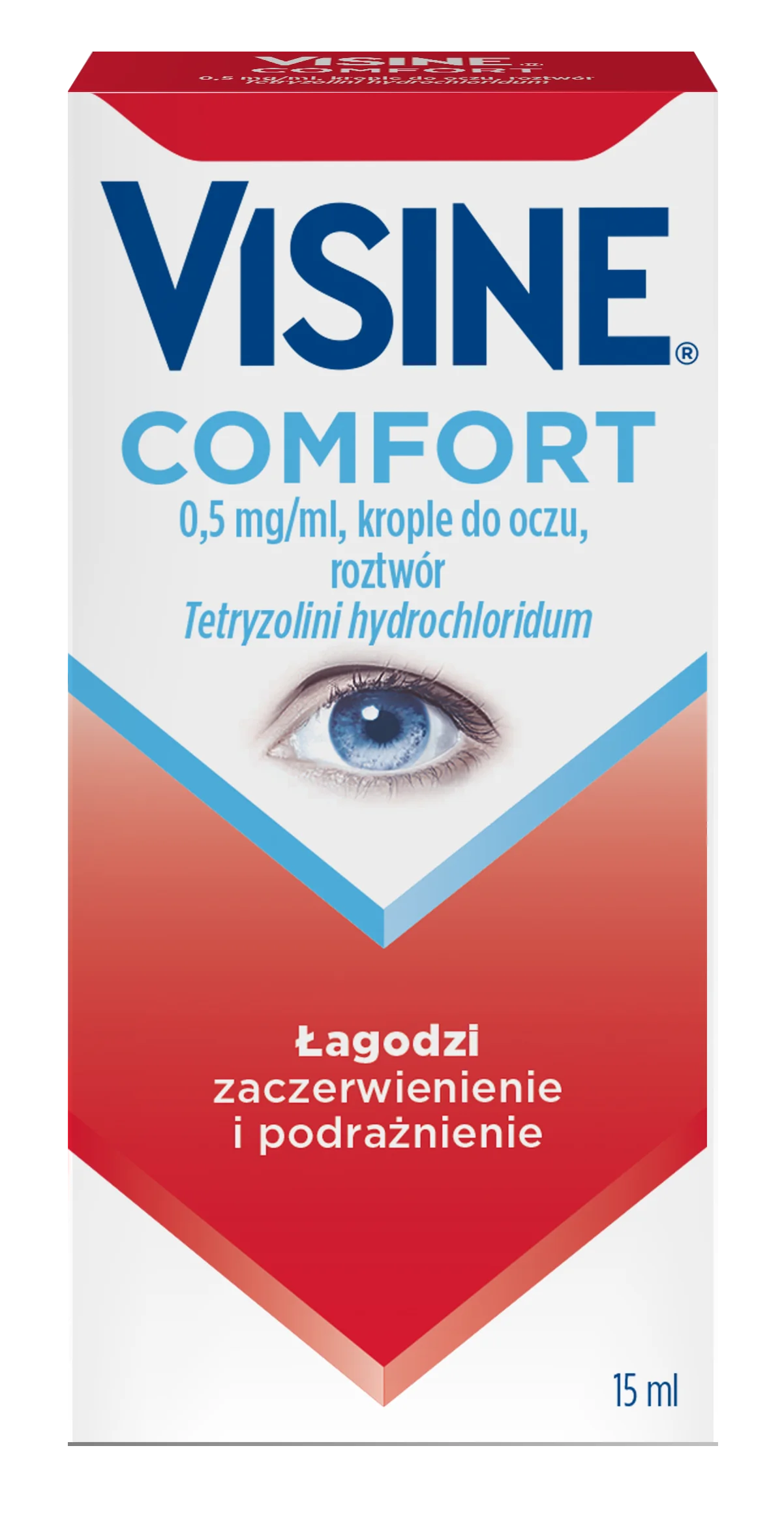 Visine Comfort 0,5 mg/ml, krople do oczu, roztwór