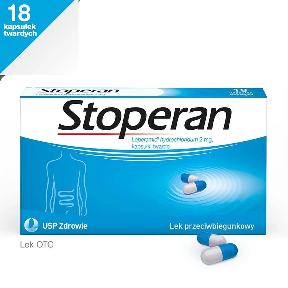 Stoperan 2 mg 18 kapsułek