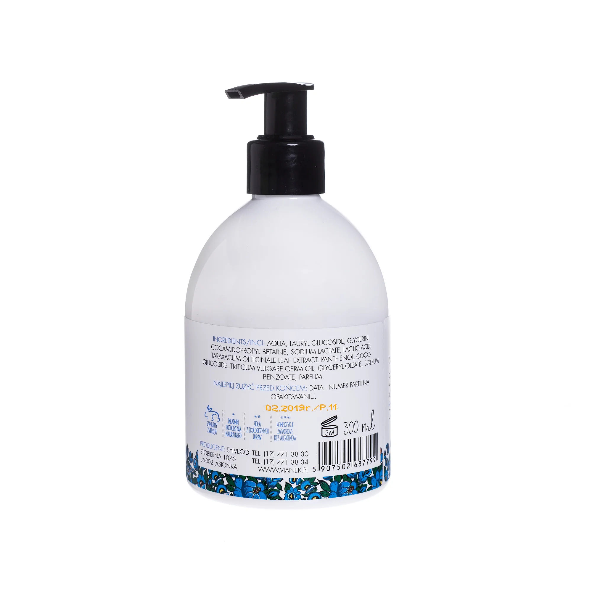 Vianek nawilżający żel do higieny intymnej, 300 ml