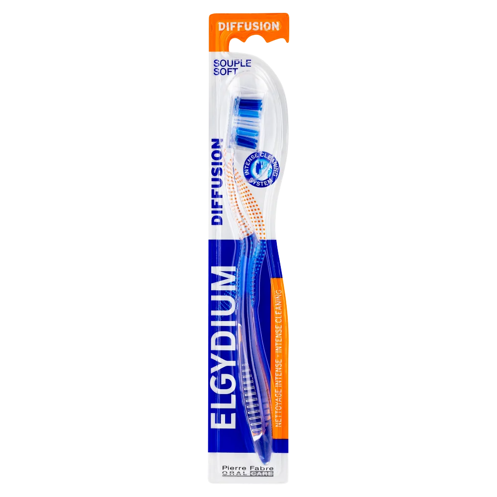 Elgydium Diffusion Soft szczoteczka do zębów, 1 szt.