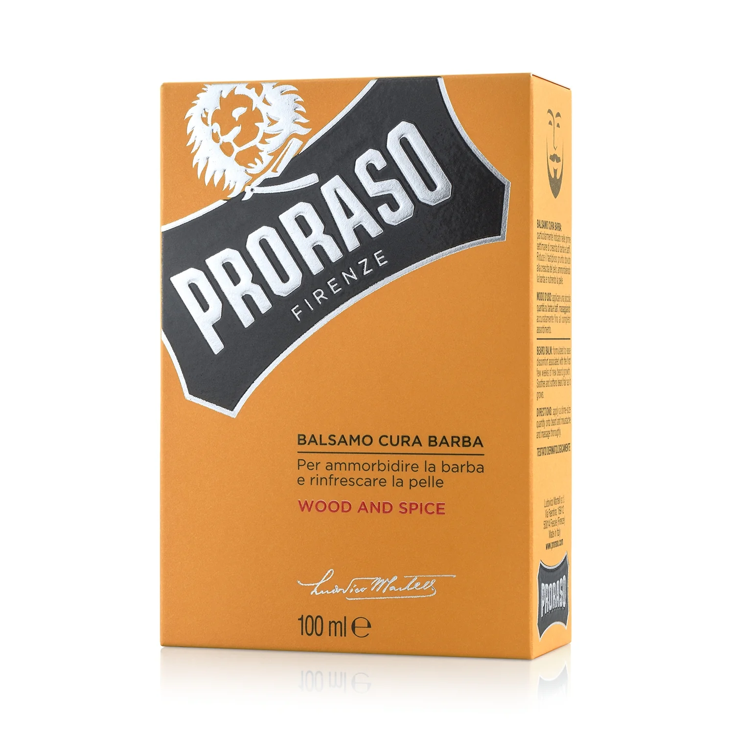 Proraso Wood & Spice balsam do brody, 100 ml