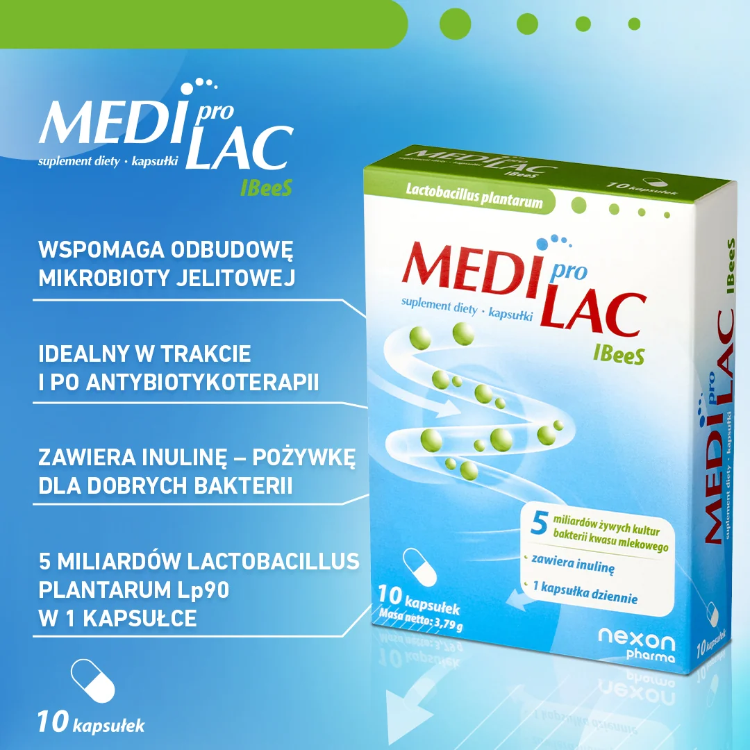 Mediprolac IBeeS 10 kapsułek