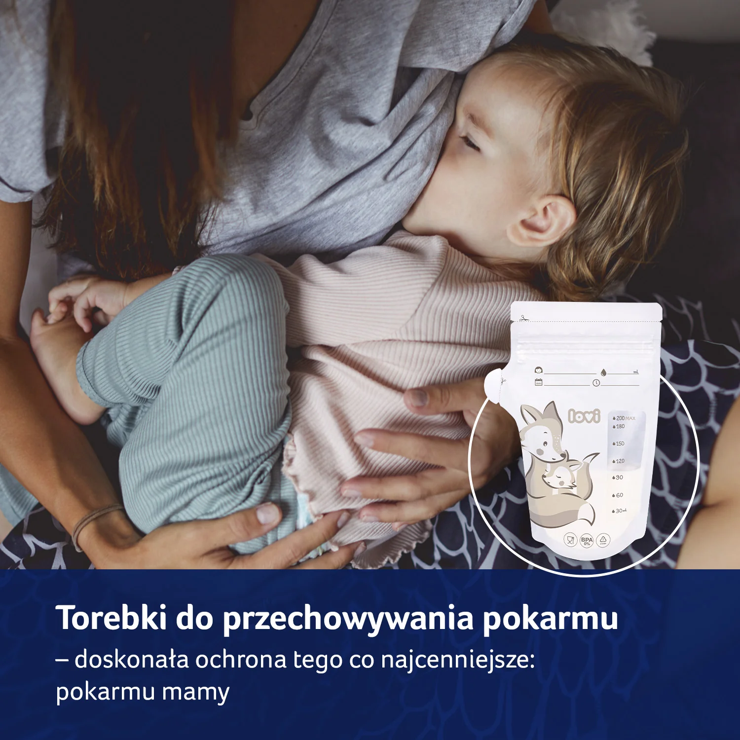 Lovi torebki do przechowywania pokarmu 12/208, 25 szt.