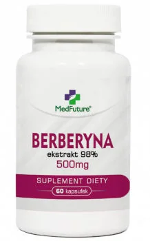 Medfuture Berberyna 500 mg ekstrakt 98% Medfuture Berberyna 500 mg ekstrakt 98%