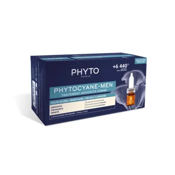 Phyto Phytocyane, kuracja przeciw postępującemu wypadaniu włosów dla mężczyzn 