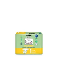 Muumi Baby Starters 1, Pieluszki Ekologiczne 2-5 KG, 25 szt.