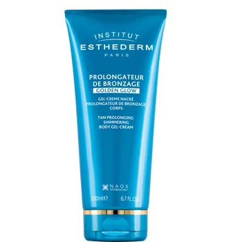 Institut Esthederm Prolongateur De Bronzage Golden Glow rozświetlający żel-krem po opalaniu, 200 ml