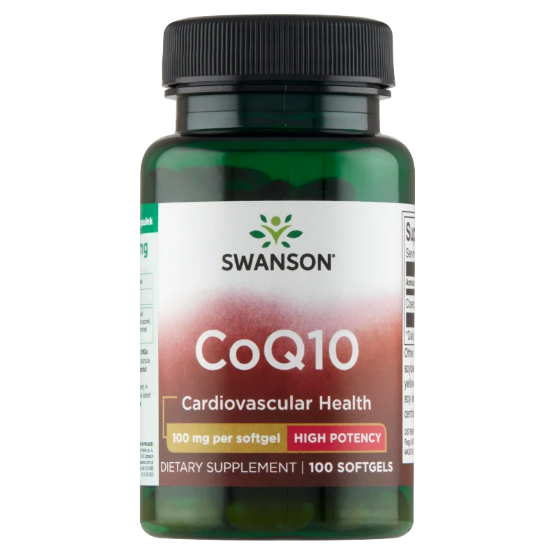 Swanson CoQ10 100 mg, suplement diety, 100 kapsułek