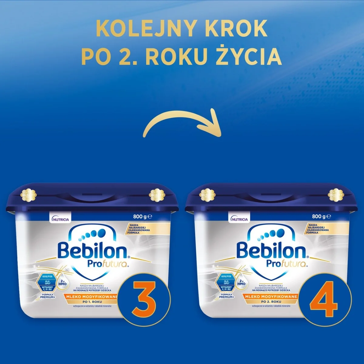 Bebilon Profutura 3, mleko w proszku modyfikowane po 1. roku, 800 g