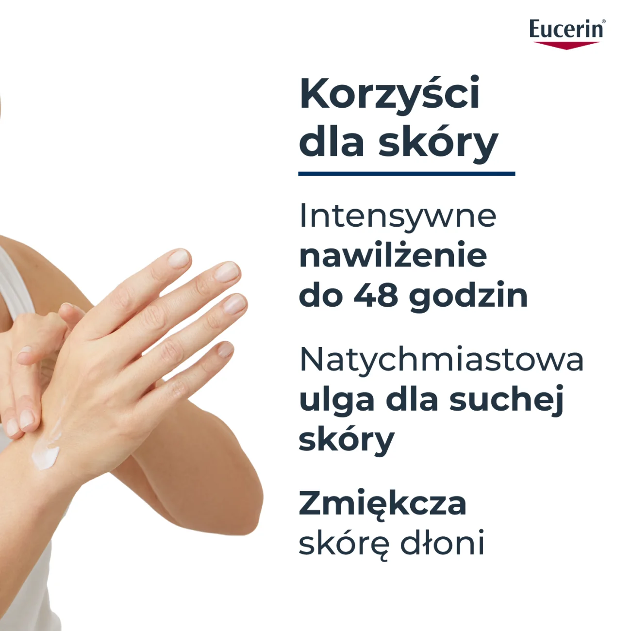 Eucerin UreaRepair regenerujący krem do rąk z 5% mocznikiem, 75 ml